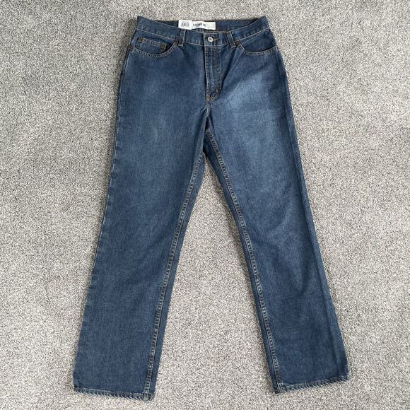 Gap Denim - Gap Loose Fit Straight Leg Women's Jeans Blue Faded Denim Size 8 Regular NEW